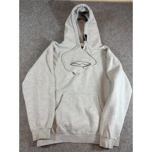 Vintage Smith Optics Sweatshirt Hoodie Mens Medium Gray Skate Outdoor Streetwear